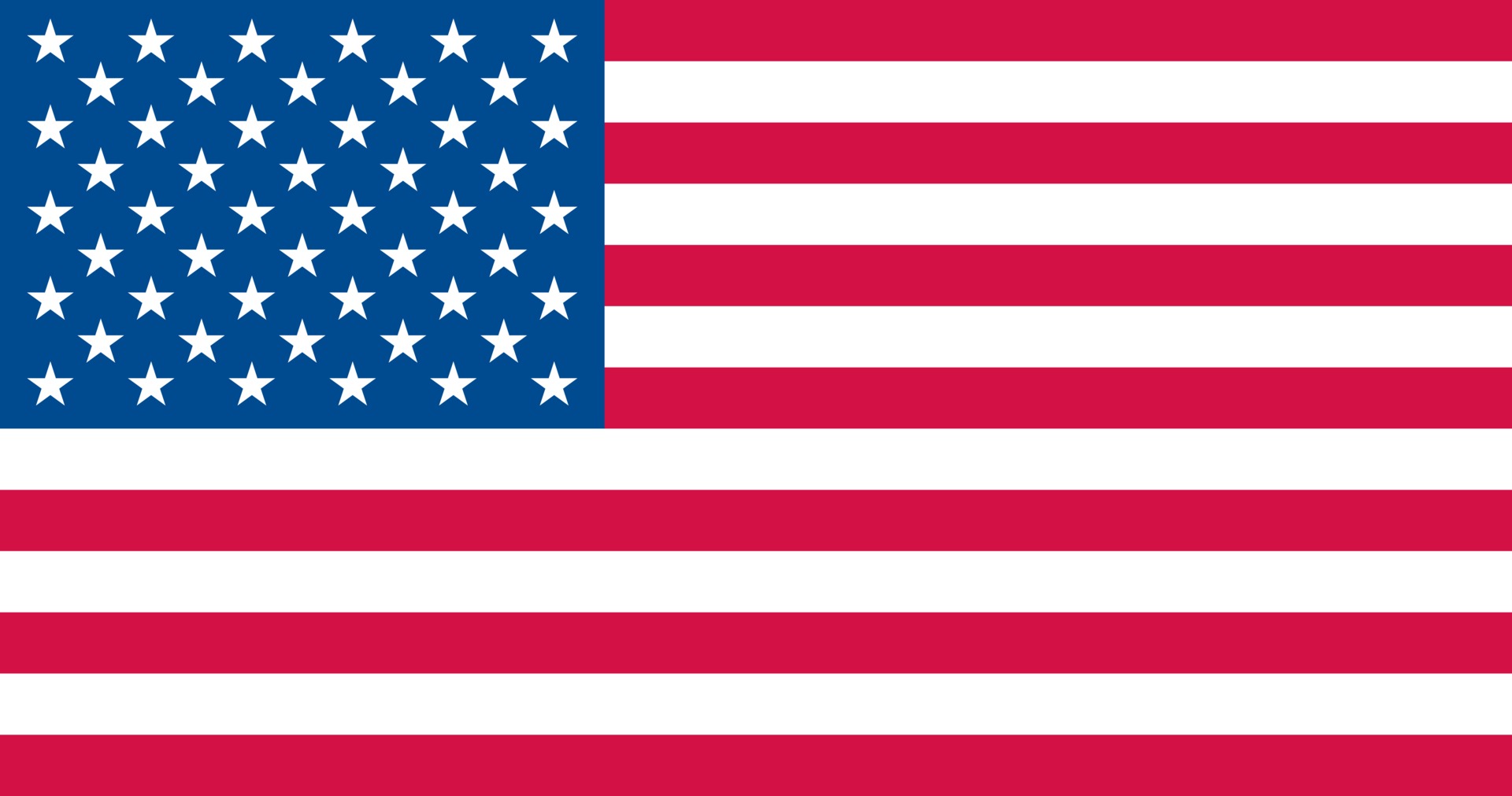 Bandeira dos Estados Unidos da America!